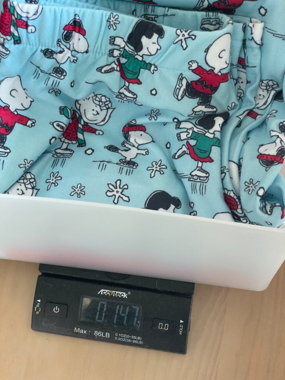 Entire Closet $5! XL Nite Nite Munki Munki Peanuts Snoopy Christmas PJs - Picture 16 of 16